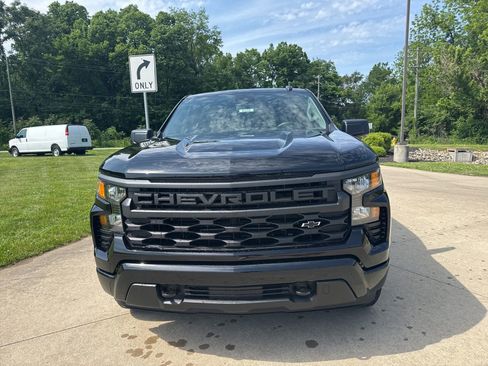 New 2026 Chevrolet Silverado 1500 Custom w/ Turbomax Blackout Package AWD/4WD image 2