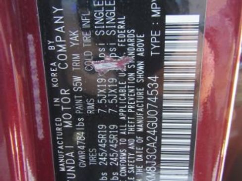 Used 2016 Hyundai Tucson Limited w/ Option Group 03 image 54