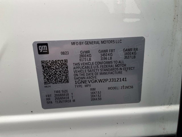 Used 2023 Chevrolet Traverse LT AWD/4WD image 36