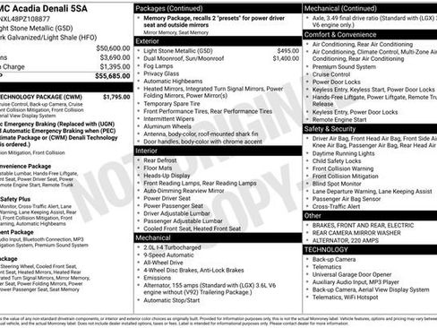 Used 2023 GMC Acadia Denali w/ Denali Technology Package image 36