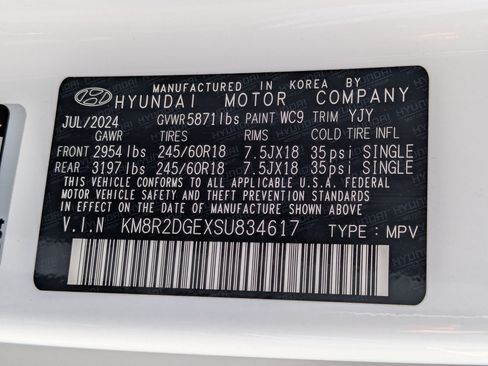 Certified 2025 Hyundai Palisade SEL AWD/4WD image 37