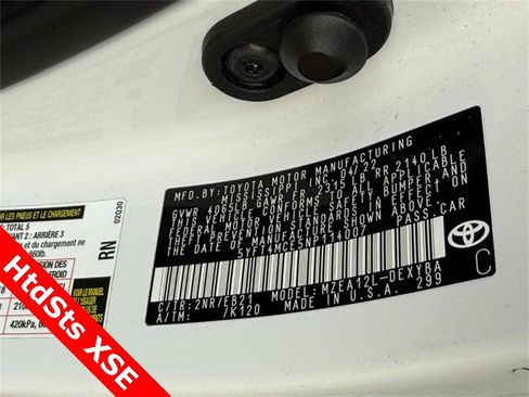 Used 2022 Toyota Corolla XSE image 31