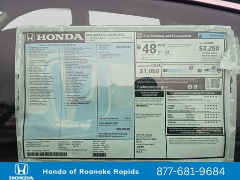 New 2026 Honda Accord EX-L image 25
