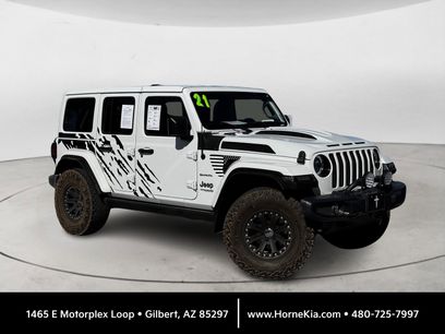 Used 2021 Jeep Wrangler Unlimited Sahara w/ Uconnect 4C Nav & Sound Group