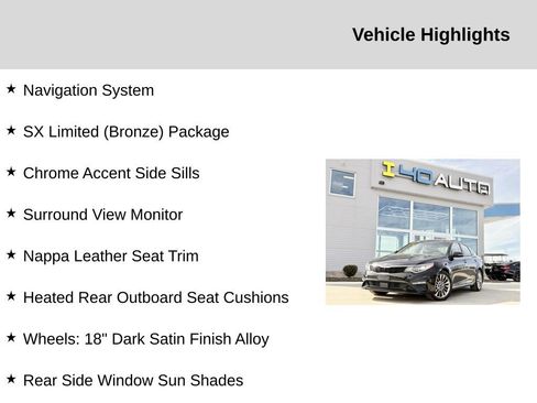 Used 2019 Kia Optima SX image 2