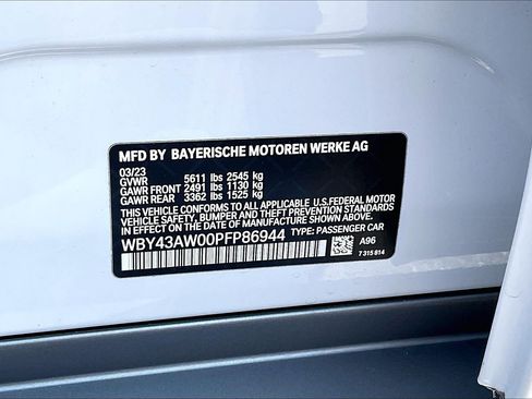 Used 2023 BMW i4 eDrive35 w/ Parking Assistance Package RWD image 32