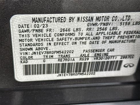 Used 2023 INFINITI Q50 Luxe w/ Cargo Package image 28