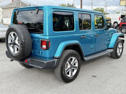 Used 2019 Jeep Wrangler Unlimited Sahara w/ Uconnect 4C Nav & Sound Group AWD/4WD image 73