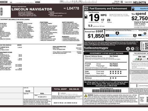 Used 2022 Lincoln Navigator Reserve image 3