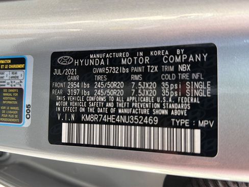 Used 2022 Hyundai Palisade Calligraphy w/ Cargo Package FWD image 43