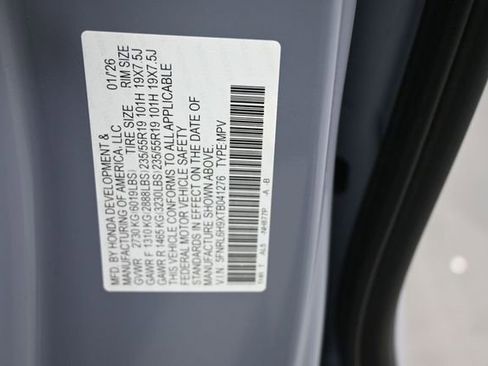New 2026 Honda Odyssey Elite image 18