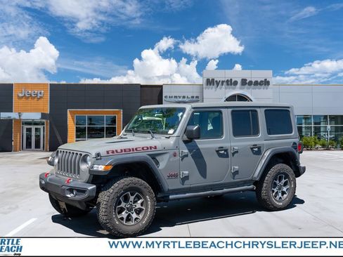 Certified 2023 Jeep Wrangler Unlimited Rubicon w/ Cold Weather Group image 1