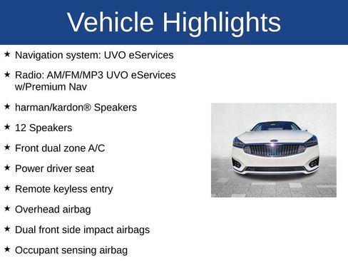 Used 2019 Kia Cadenza Technology image 3