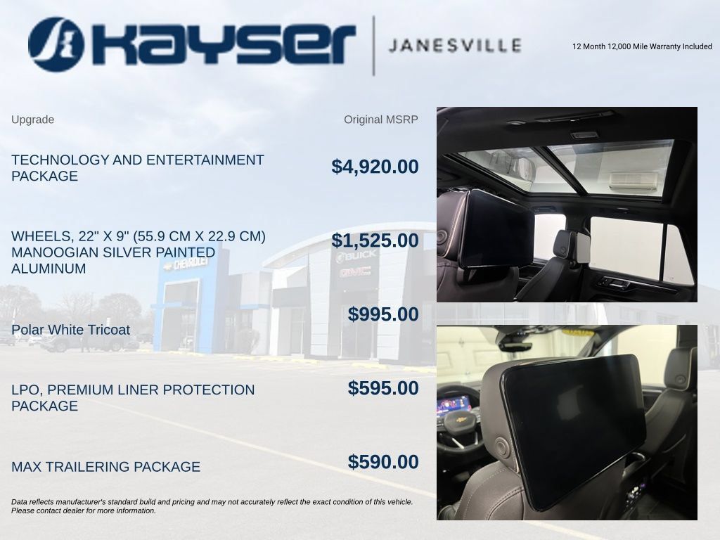 Certified 2026 Chevrolet Tahoe Premier AWD/4WD image 2