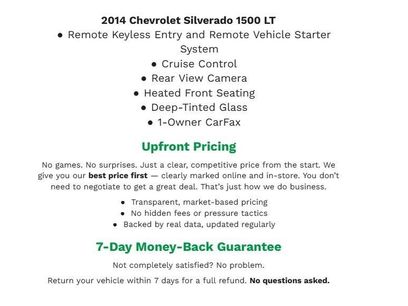 Used 2014 Chevrolet Silverado 1500 LT w/ All Star Edition