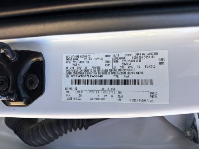 Used 2020 Ford F150 XL w/ Equipment Group 101A Mid AWD/4WD image 27