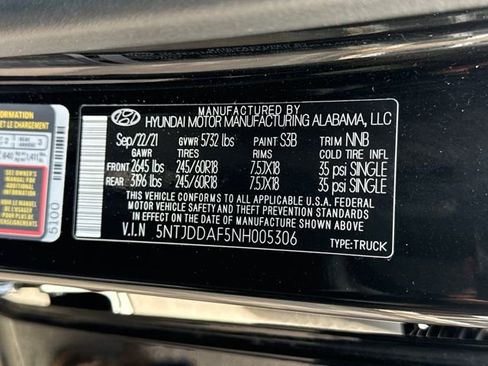 Certified 2022 Hyundai Santa Cruz SEL Premium image 30