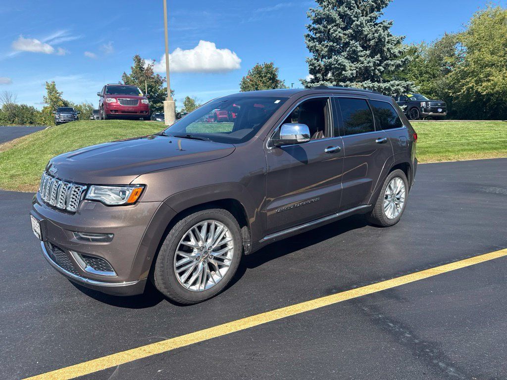 Used 2017 Jeep Grand Cherokee Summit AWD/4WD image 3