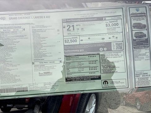 New 2025 Jeep Grand Cherokee L Laredo w/ Luxury Tech Group I image 16