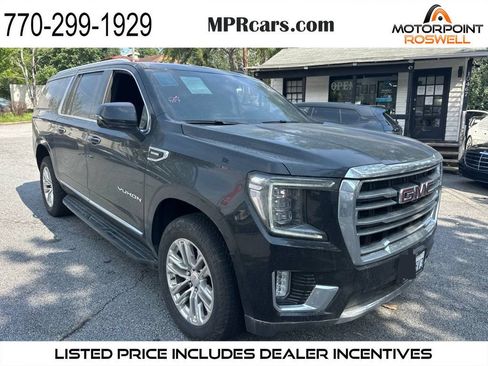 Used 2023 GMC Yukon XL SLT w/ SLT Premium Package RWD image 1