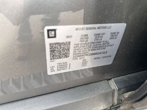 Used 2021 Chevrolet Tahoe Z71 w/ Z71 Signature Package image 39