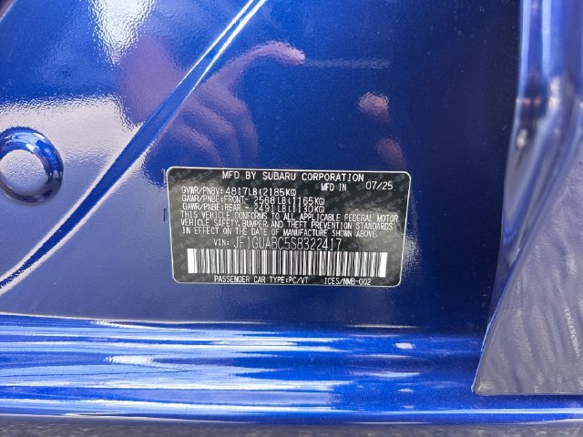 Certified 2025 Subaru Impreza 2.0i AWD/4WD image 16