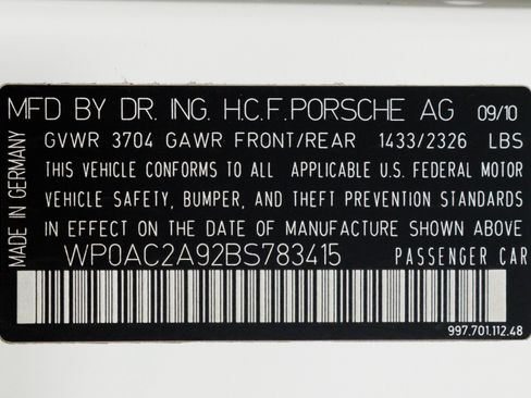 Used 2011 Porsche 911 GT3 RS RWD image 62