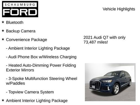 Used 2021 Audi Q7 3.0T Premium w/ Convenience Package AWD/4WD image 8