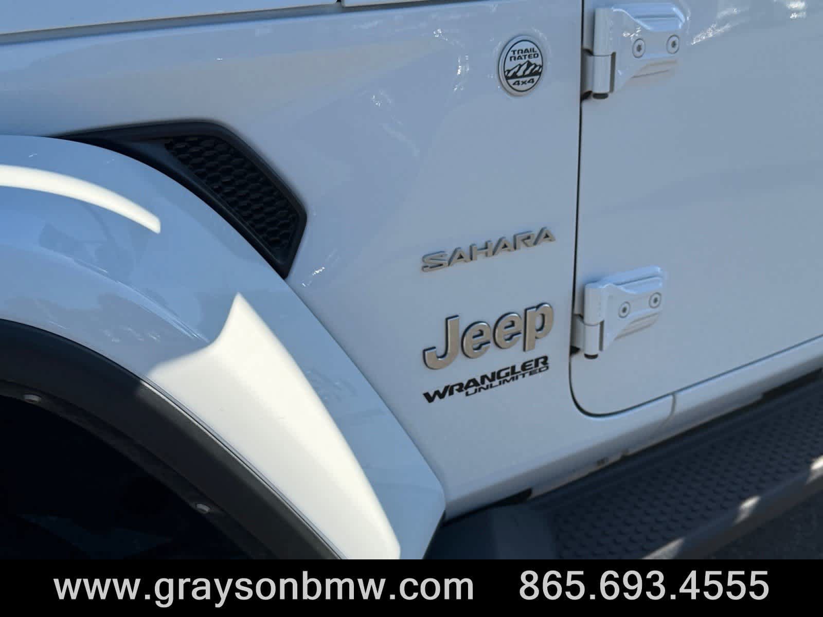 Used 2021 Jeep Wrangler Unlimited Sahara AWD/4WD image 10