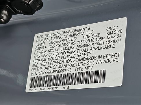 Used 2022 Honda Pilot TrailSport image 41