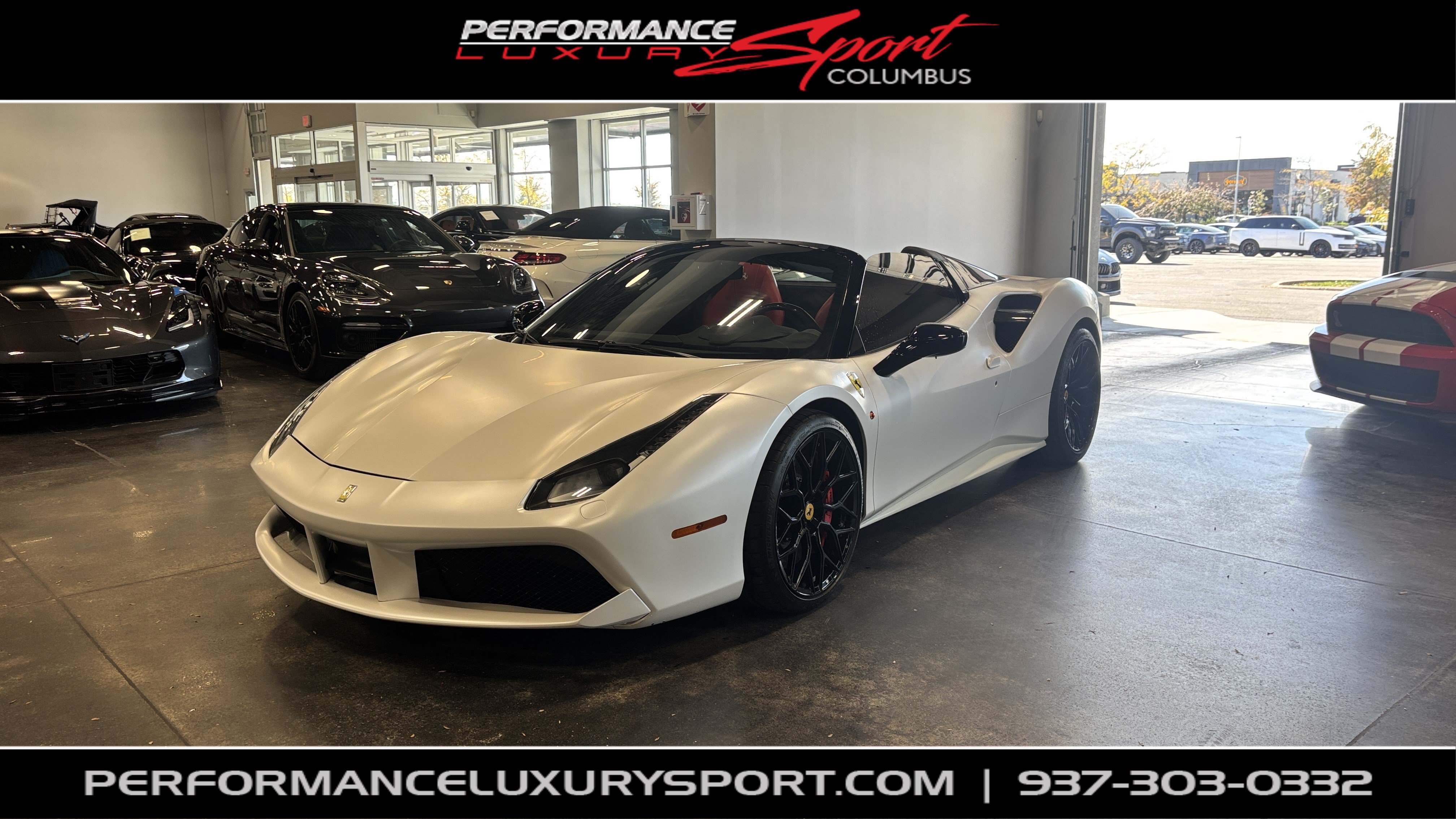 Used 2018 Ferrari 488 Spider RWD image 1