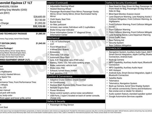 Used 2025 Chevrolet Equinox LT w/ Safety and Technology Package FWD image 4