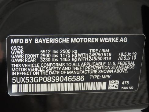 Certified 2025 BMW X3 xDrive30i w/ Convenience Package image 33