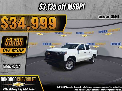 New 2026 Chevrolet Colorado W/T AWD/4WD image 1