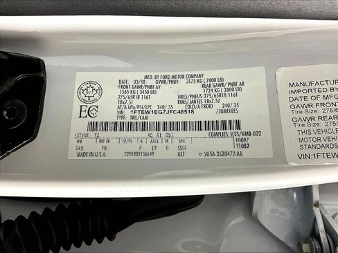 Used 2018 Ford F150 XLT w/ Equipment Group 301A Mid AWD/4WD image 20