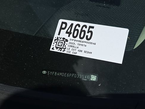 Used 2023 Toyota Corolla LE FWD image 3