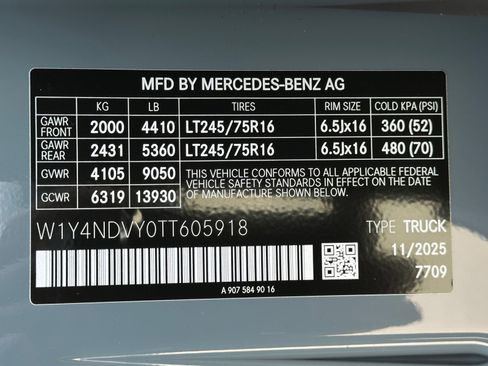 New 2026 Mercedes-Benz Sprinter 2500 image 34
