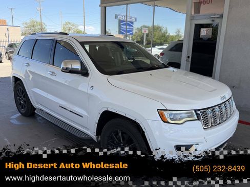 Used 2017 Jeep Grand Cherokee Overland AWD/4WD image 1