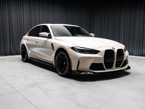 Used 2021 BMW M3 w/ Executive Package RWD image 2