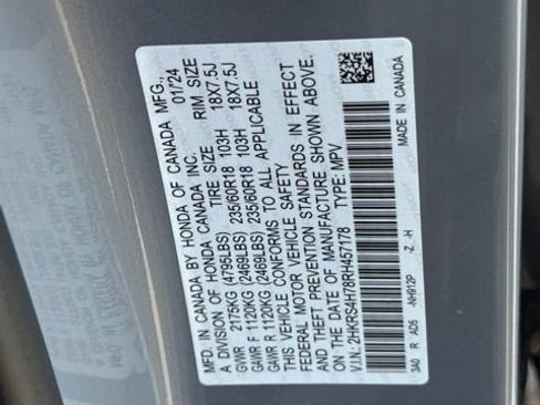 Certified 2024 Honda CR-V EX-L image 28