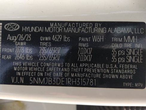 Used 2024 Hyundai Tucson SEL FWD image 33