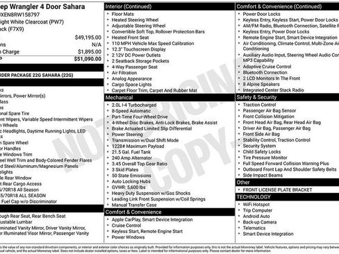 Used 2024 Jeep Wrangler Sahara image 7