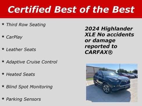 Used 2024 Toyota Highlander XLE FWD image 30