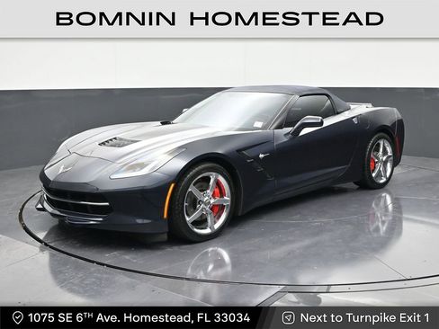 Used 2014 Chevrolet Corvette Stingray Convertible w/ 3LT Preferred Equipment Group RWD image 1
