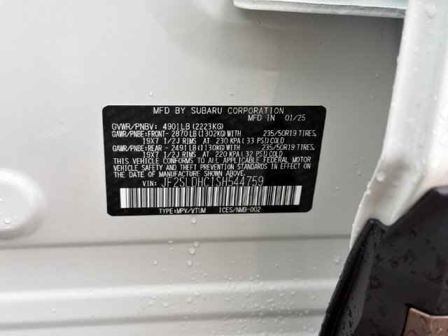 Certified 2025 Subaru Forester Sport AWD/4WD image 30