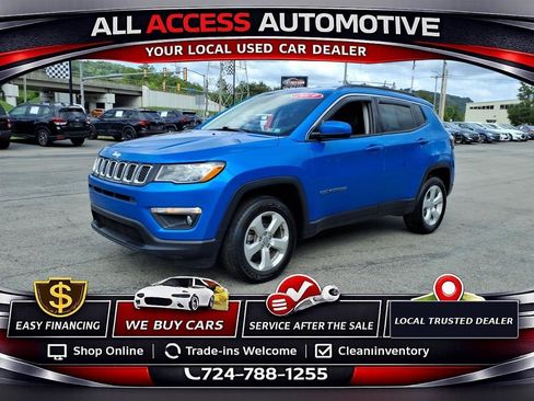 Used 2019 Jeep Compass Latitude w/ Cold Weather Group AWD/4WD image 3