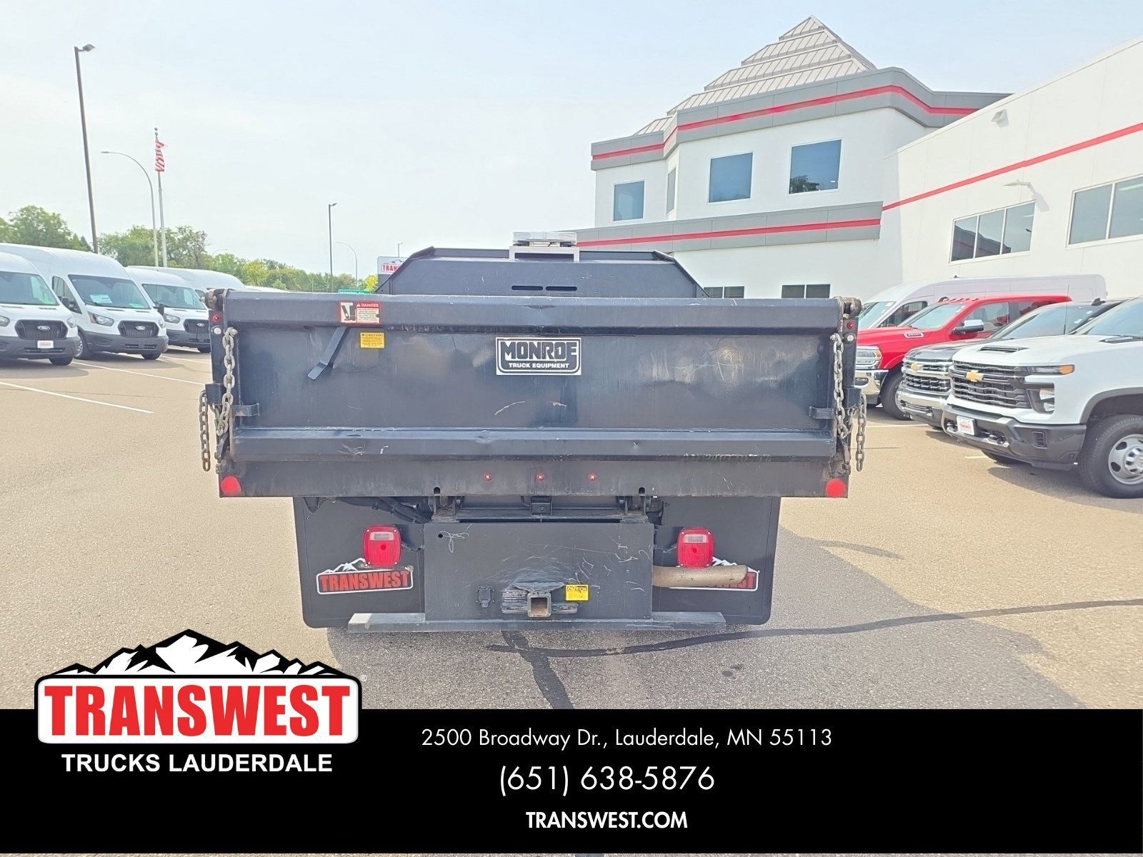 Used 2021 Ford F550 4x4 Regular Cab Super Duty w/ Power Equipment Group image 4
