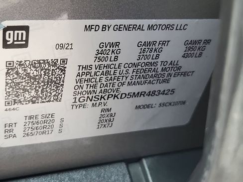 Used 2021 Chevrolet Tahoe Z71 AWD/4WD image 29