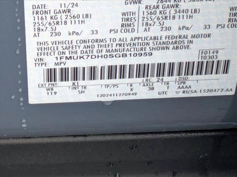 Certified 2025 Ford Explorer Active w/ Active Comfort Package RWD image 22