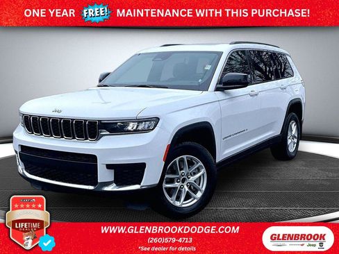 Used 2025 Jeep Grand Cherokee L Laredo w/ Luxury Tech Group I AWD/4WD image 1